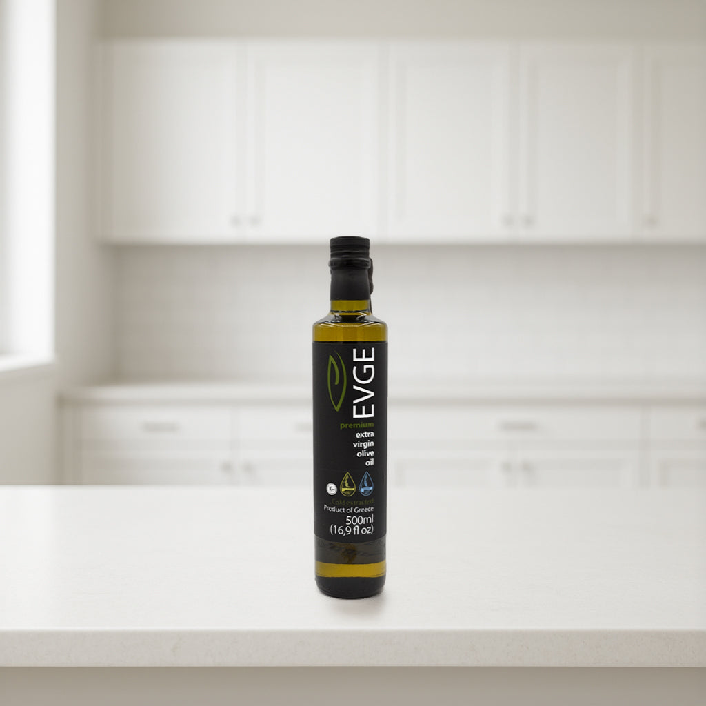 EVGE Extra Virgin Olive Oil – 500 ml (16.9 fl oz) Bottle – 2025 Harvest
