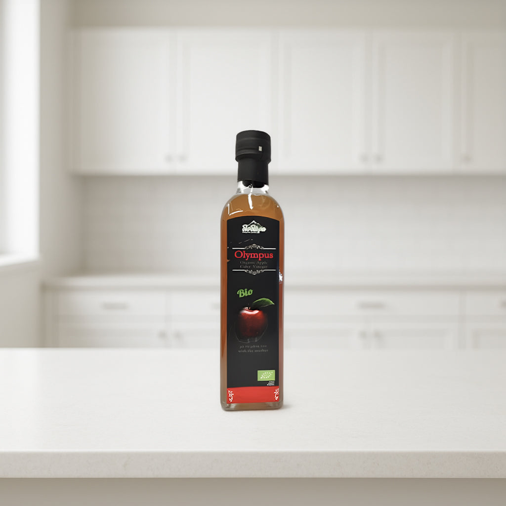 Organic Greek Apple Cider Vinegar with Mother – Mt. Olympus 500 ml (17 fl oz)