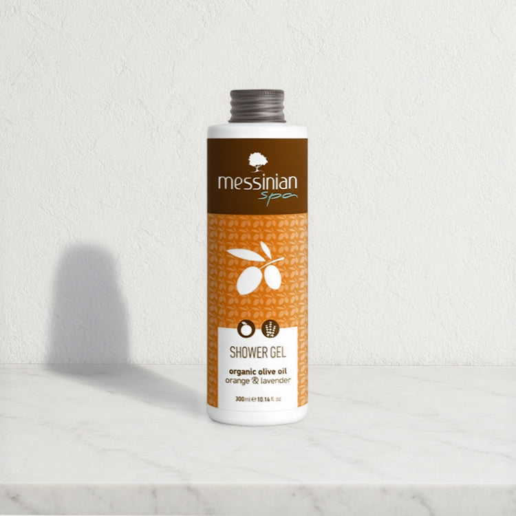 Shower Gel – Kalamata PDO Olive Oil, Orange & Lavender 300 ml (10.1 fl oz)