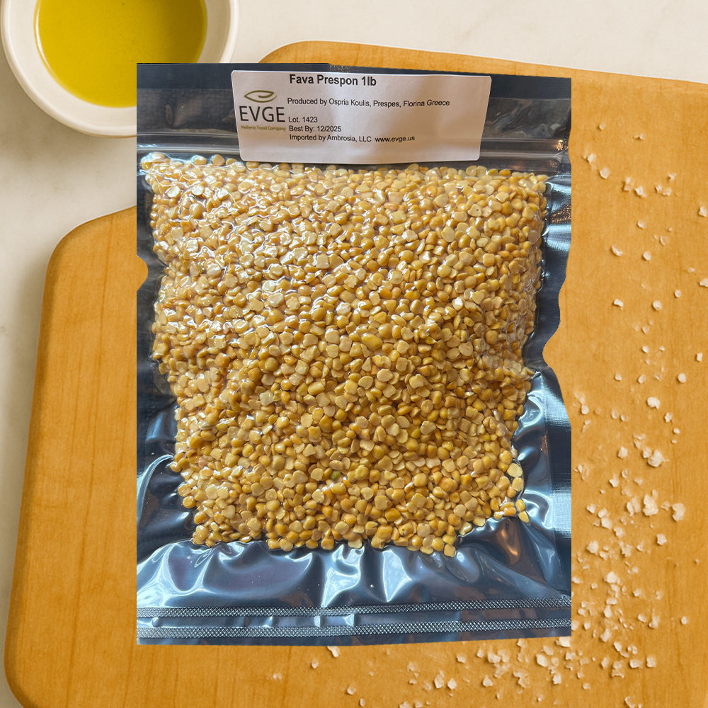 Yellow Fava (Split Peas) – Prespes, Greece (2023) 1 lb (454 g (16 oz))