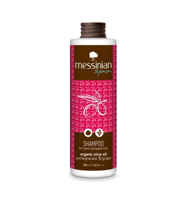 Shampoo for dyed - damaged hair - Pomegranate & Grape - 300ml