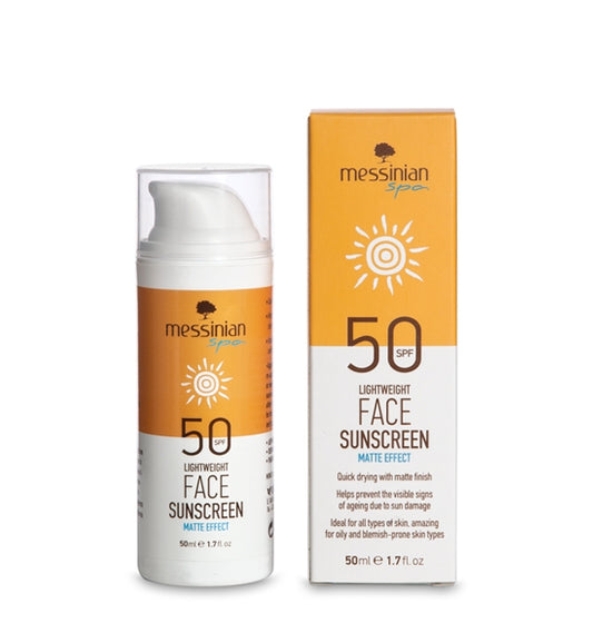 Lightweight Matte Face Sunscreen SPF 50 (50ml)