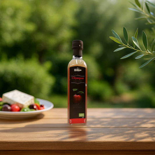 Organic Greek Apple Cider Vinegar with Mother – Mt. Olympus 500 ml (17 fl oz)