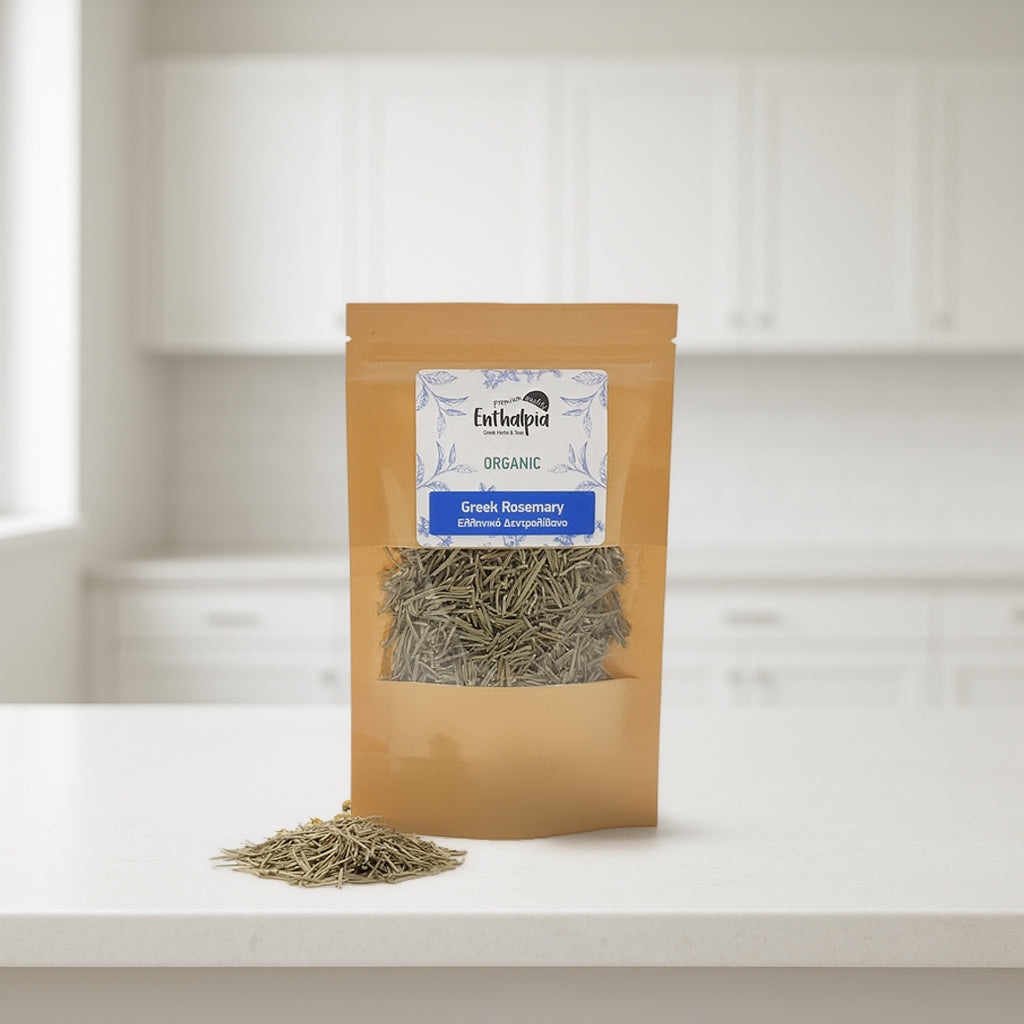 Organic Greek Rosemary – Aromatic Mediterranean Herb
