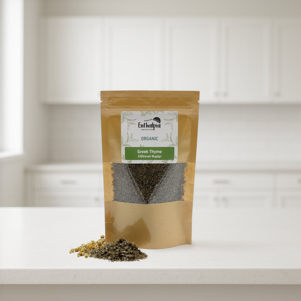 Organic Greek Thyme – Aromatic Mediterranean Herb