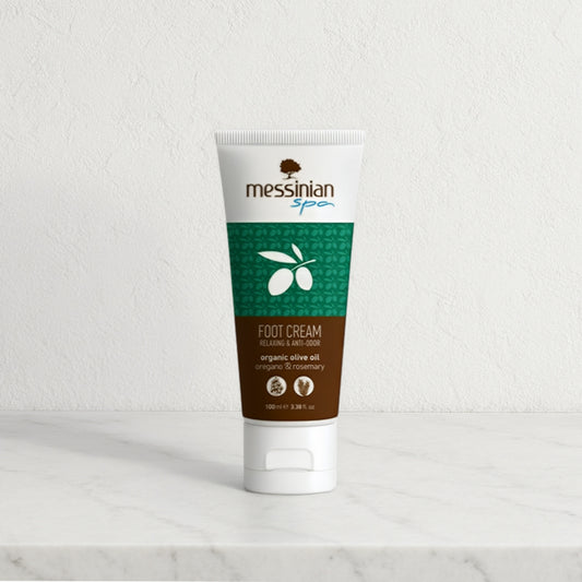 Kalamata PDO Olive Oil Foot Cream – Oregano & Rosemary 100gr/3.3oz