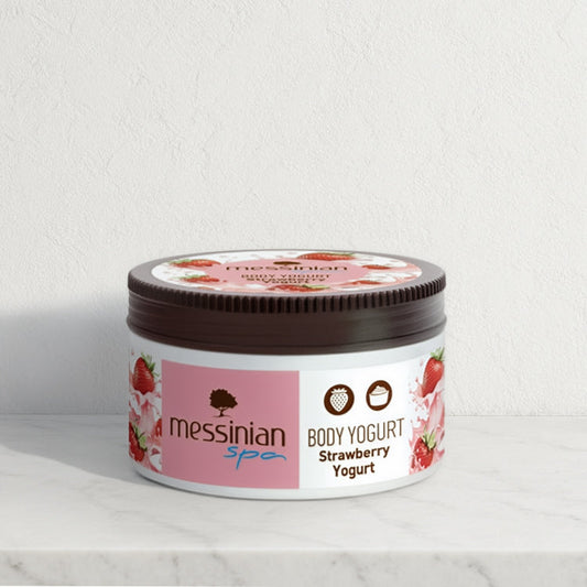 Body Yogurt – Strawberry & Yogurt, Kalamata PDO Olive Oil 250 ml (8.5 fl oz)