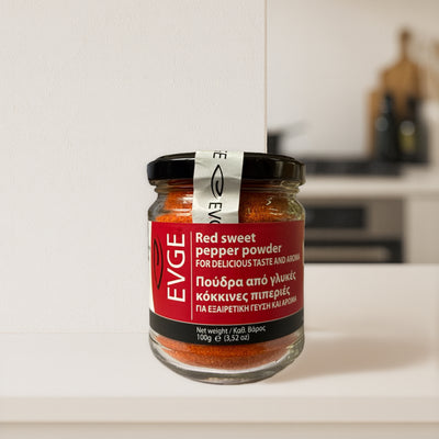 Sweet Red Pepper Cooking Powder – Greek, 100 g (3.5 oz)