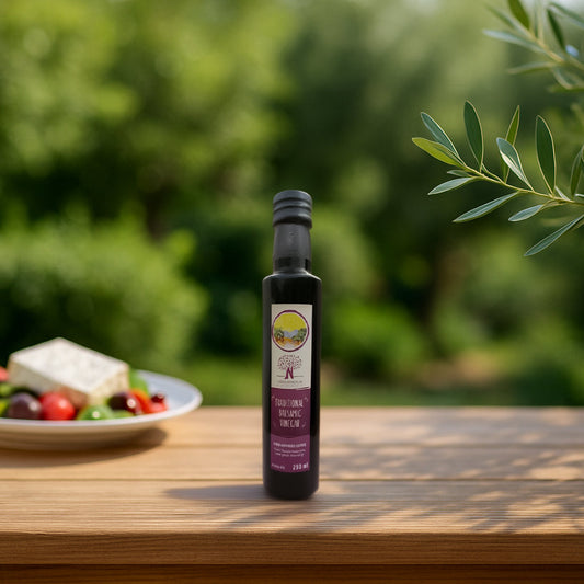 Nikopoulos Estate Kalamata Balsamic Vinegar – Oak-Aged 250 ml (8.4 fl oz)